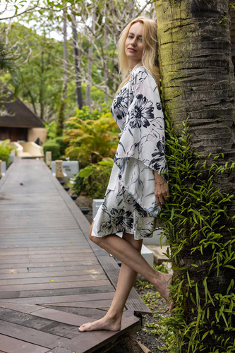 Capri Dámsky župan Kalimo - romantika