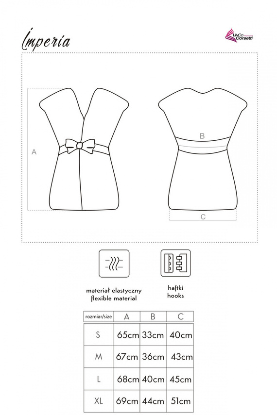 Imperia LC 90041 Dámsky župan LivCo Corsetti