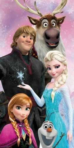 Bavlnená plážová osuška Ice Age Frozen Disney Kids25 | Pre deti | Na pláž a k bazénu Jerry Jabrics