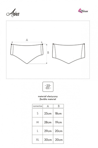 Arina White LC 6047 LivCo Corsetti Fashion biele nohavičky pre ženy