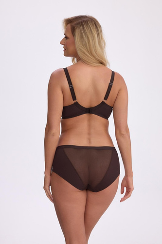 Podprsenka semi soft Gaia BS1058 Sonia hnedá – stabilná opora