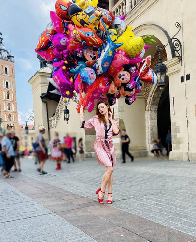 929 Kleoree Dámsky župan De Lafense - ružový