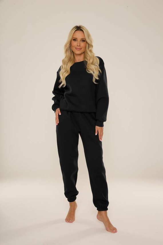 812 Indigo forex dámska tepláková súprava - čierna