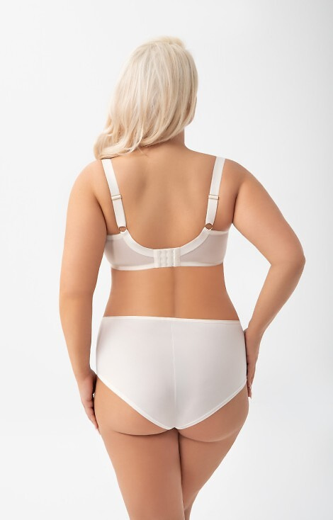 Figs K 938 Evia Gorsenia cream - elegantné nohavičky s výšivkou pre set