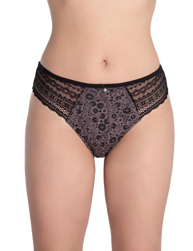 Lama L-1592 BI Spodný diel bikín - bavlnené čipkované bikiny, balenie po 2 kusoch