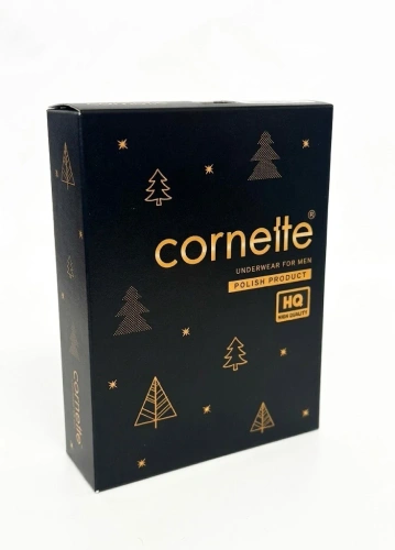 007/88 Elf Pánske boxerky Cornette Christmas bavlnené priliehavé vianočný vzor