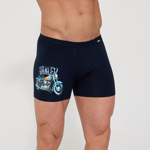 Cornette Tattoo 280/257 Legend Rider – bavlnené boxerky grafit