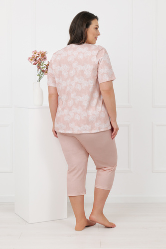 Dámske pyžamo Eleni Italian Fashion 100% bavlna, krátky rukáv, 3/4