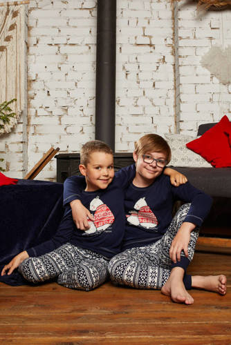 Arktyka Detské pyžamo Italian Fashion - tmavomodré