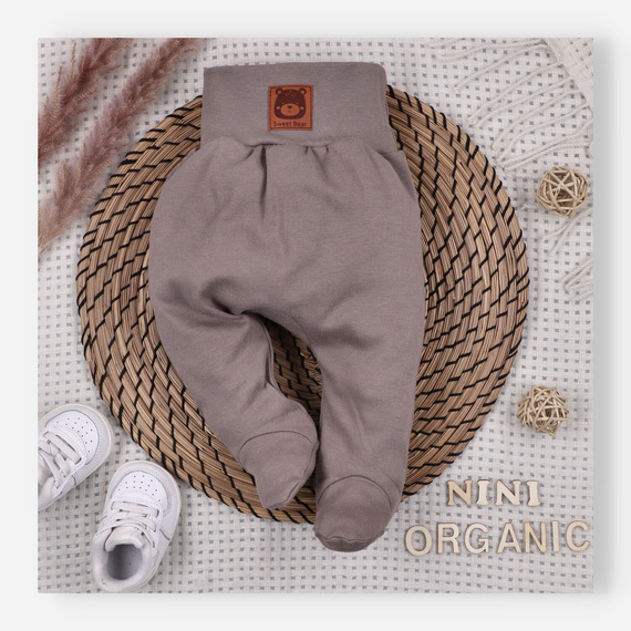 ABN-5542 Nini Happy Animals detský polospánok z organickej bavlny - pohodlie, bezpečnosť, šetrný k životnému prostrediu