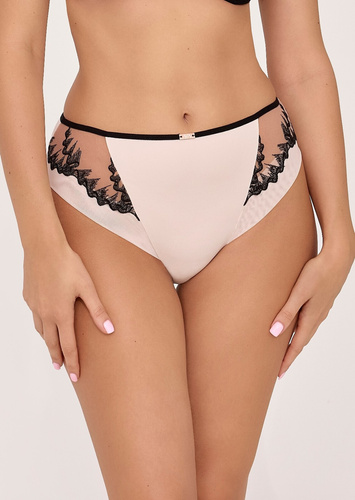 Figs Ava 2256 black - klasický strih, hladké mikrovlákno, pohodlie a jemná čipka