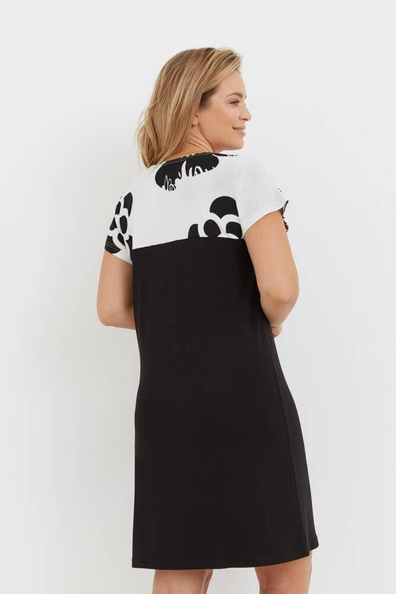 742 Nočná košeľa Elle Forex - čierna