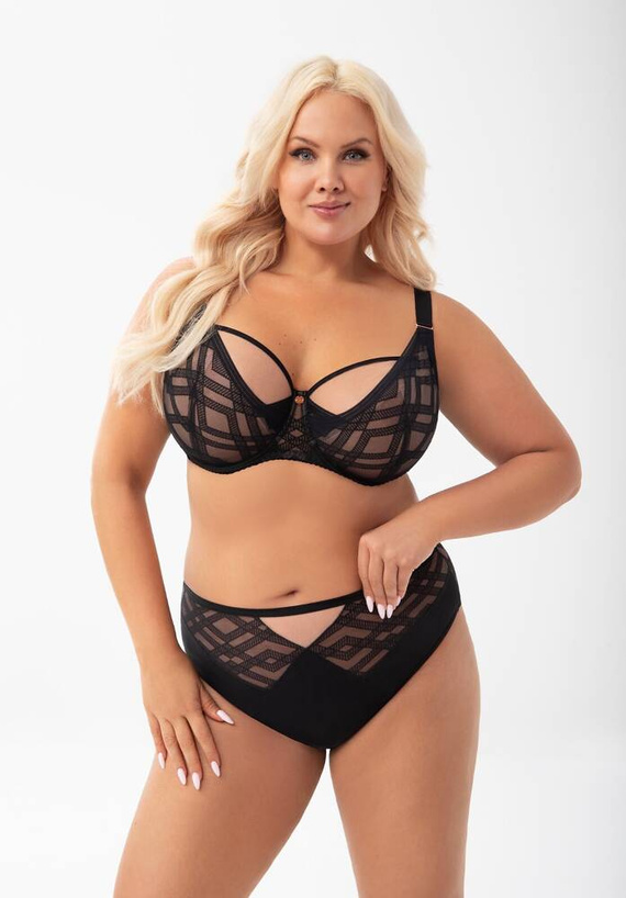 Gorsenia K 897 Estelle Soft čierna podprsenka