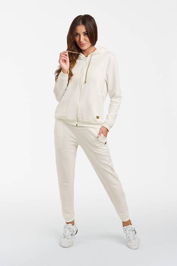 Blúzka Roma s kapucňou Italian Fashion - ecru