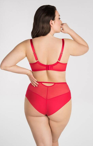 Gorsenia K 829 Crazy Heart Dámske nohavičky - červené