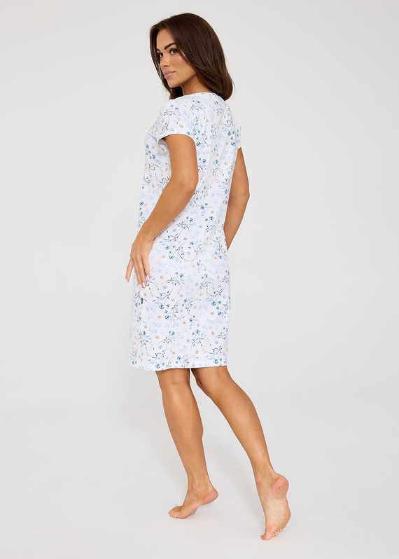 Cornette 167/350 Florence biela nočná košeľa 100% bavlna