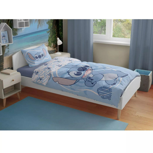 Detské obliečky Lilo i Stitch Faro 100x135 bavlna + obliečka na vankúš 40x60