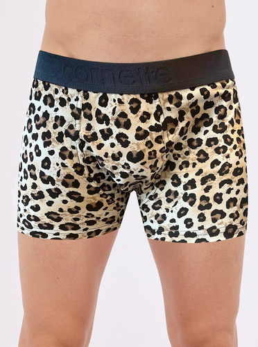 508/164 Pánske boxerky High Emotion - panter, bavlna