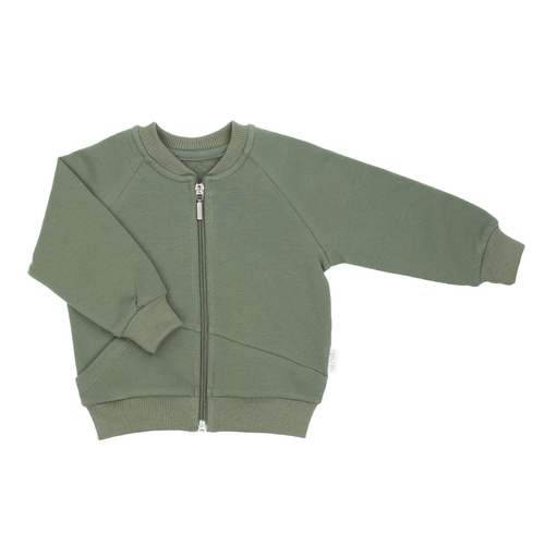 218272 Mikina Yogi Bear Nicol - zapínanie na zips, bavlna, khaki