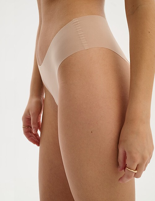 Nohavičky Brasil Julimex Mousse bezšvové ultralight neviditeľné pod oblečením béžové