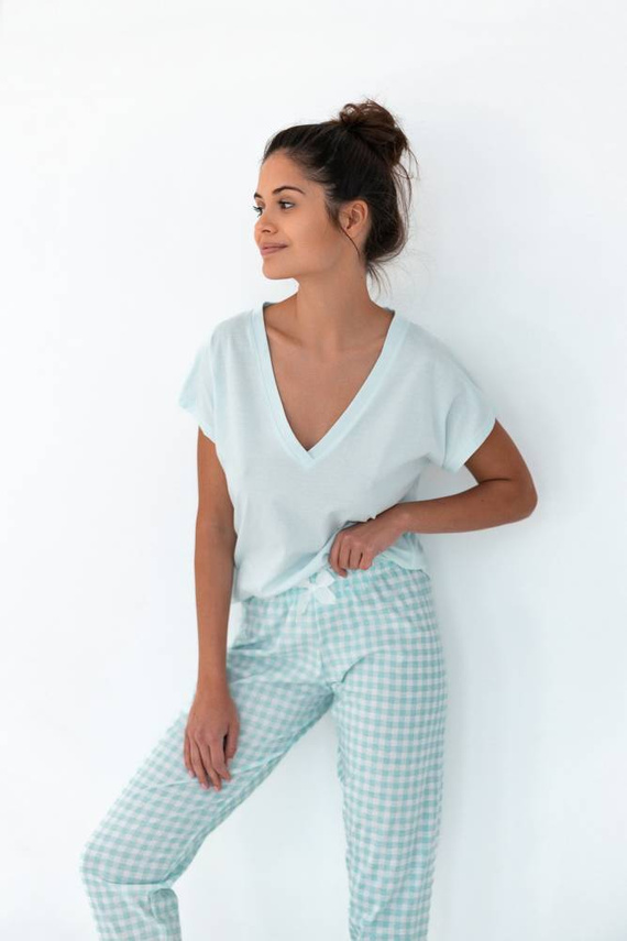 Sensis Kimberly Dámske pyžamo - mentolové