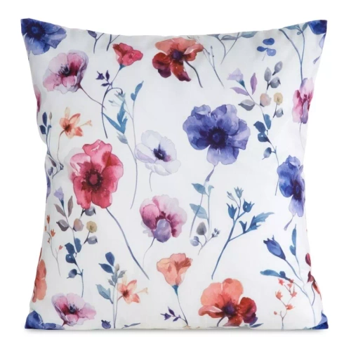 Obliečka na vankúš 45x45 Mink 38 Eurofirany zamat kvety