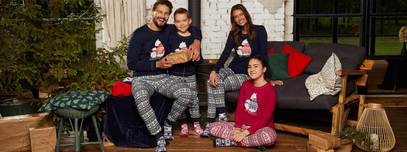 Arktyka Detské pyžamo Italian Fashion - tmavomodré