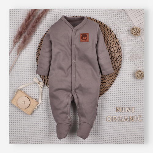 Dojčenský overal Nini Balloon Friends 100% bio bavlna pre novorodenca