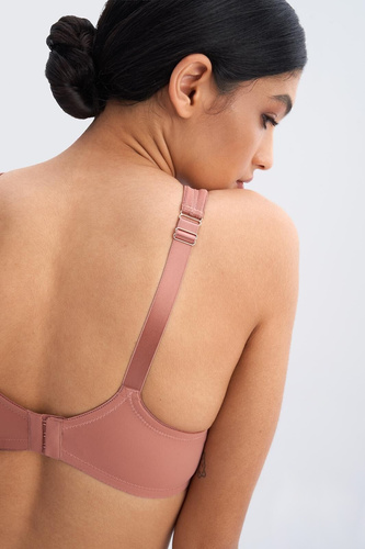 Podprsenka soft Havana 02 Mocha Alles pre väčšie prsia s kosticami