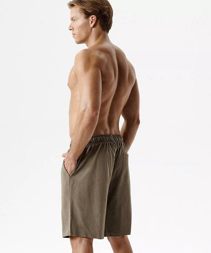 NMB-039 Pánske pyžamové kraťasy 100 % bavlna Peach