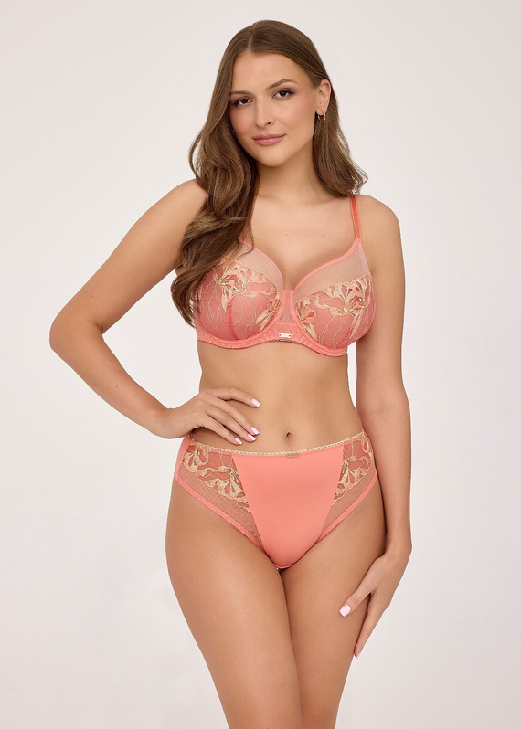 Podprsenka Ava 2192 Tiger Semi Soft - polovystužená, zvierací motív, ideálna podpora