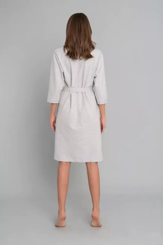 Karla Dámsky župan Italian Fashion - light melange