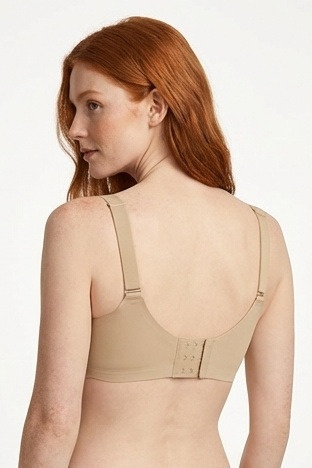 21001 Mediolano Liv Bra Beige - bezšvová, bez kostice | prirodzená podpora a pohodlie | ideálna na každodenné nosenie