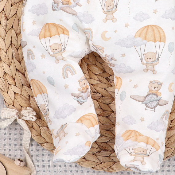 ABN-5513 Sky Journey Nini detské poltopánky | Organická bavlna, pohodlný strih