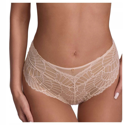 Figs 2200 Ava beige - elegantné dámske nohavičky z čipky a tylu