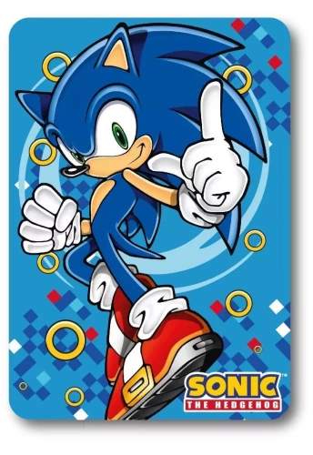 Fleecová deka Sonic Faro - modrá, 170 g/m², mäkká a ľahká