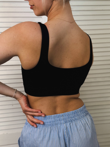 Milk&Love Mombri Klasyk nepremokavá dojčiaca podprsenka black