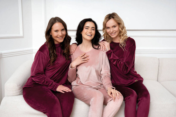 Akara Dámsky set Italian Fashion - púdrovo ružová