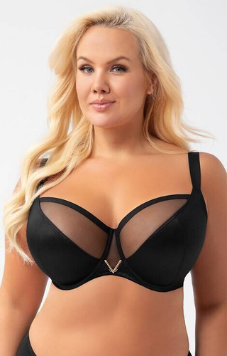 K 564 Vicky Soft podprsenka Gorsenia čierna