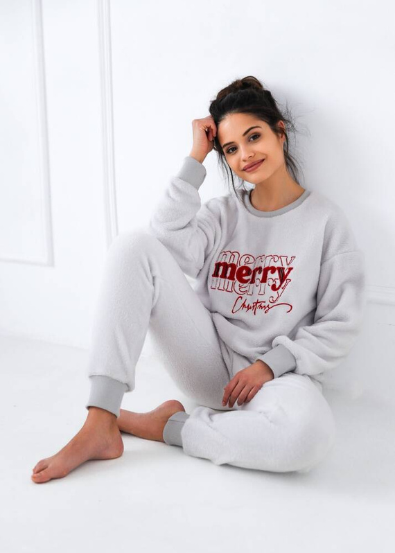 Dámske pyžamo Graciana Soft Sensis - sivé