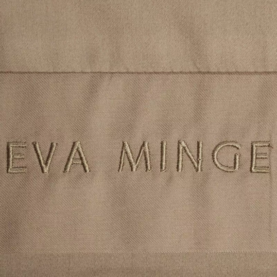 1E Elegantné saténové posteľné prádlo Eva Minge Eurofirany svetlohnedá | makrosatén 100% bavlna