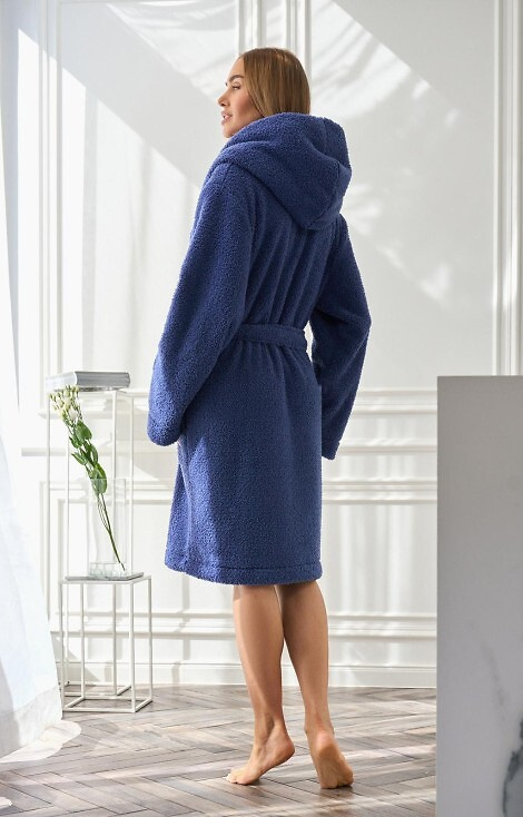 2555 Heaven L&L dámsky župan s kapucňou námornícky - pohodlie a štýl