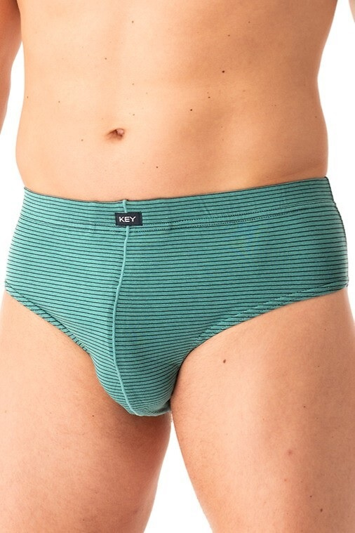 Pánske slipy MPP 327 Key green graphite-cotton, 2-pack in box, komfort a štýl
