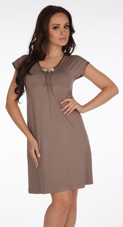 870 Nočná košeľa Visa De Lafense - mocca