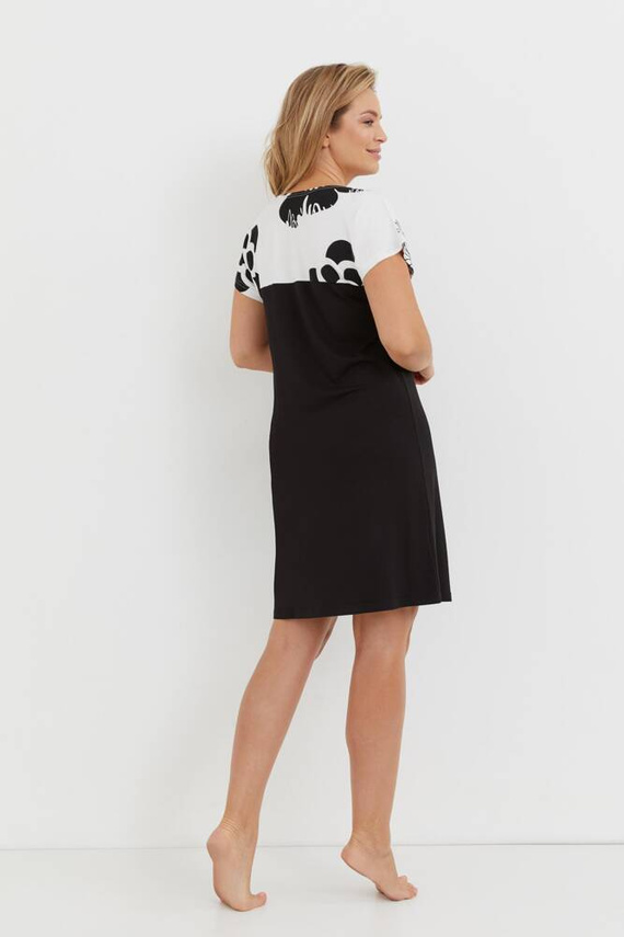 742 Nočná košeľa Elle Forex - čierna