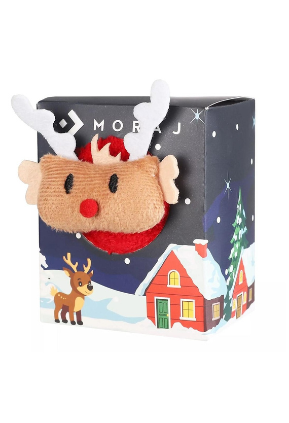 CSLS 250-031 ABS Moraj červené vianočné unisex ponožky v krabici