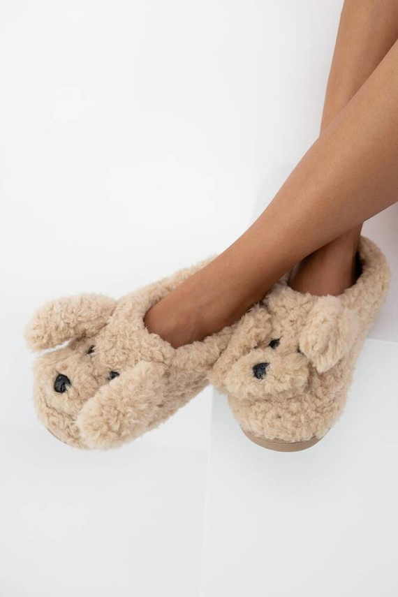 Louisa Dámske papuče Sensis - béžové