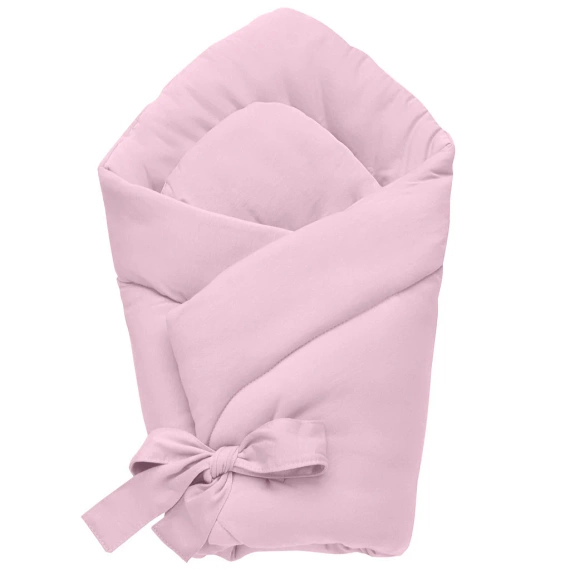 Základný detský kornet Yosoy dusty powder pink - bezpečný, bavlnený, nastaviteľný