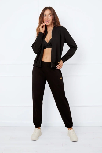 Caro Dámska bunda bomber Italian Fashion - čierna