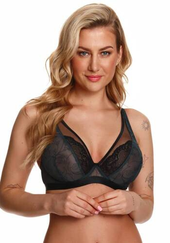 2415 Lupoline-zelená mäkká podprsenka bralette